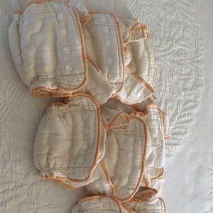 Organic cotton newborn Workhorse cloth diapers